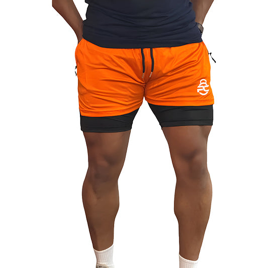 Pump Culture Dual-Layer Training Shorts