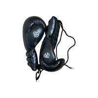 Pump Culture Black Lace Up Boxing Gloves for Men and Women